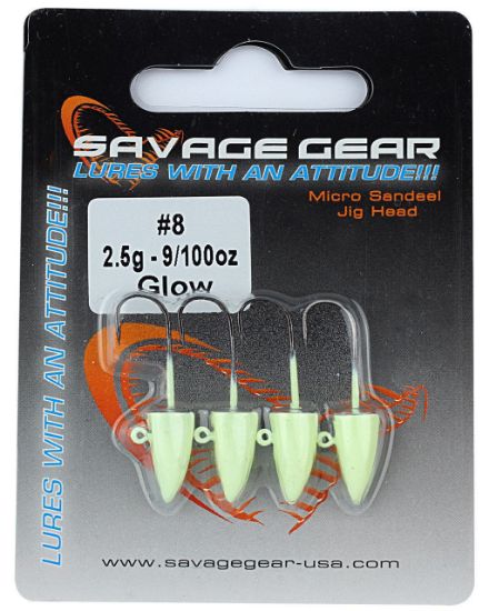 Savage gear LRF Micro sandeel jigghead  2 gr  4 adet resmi