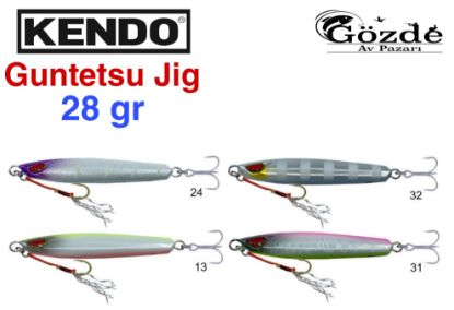 Kendo Guntetsu Jig 28 gr Suni Yem resmi