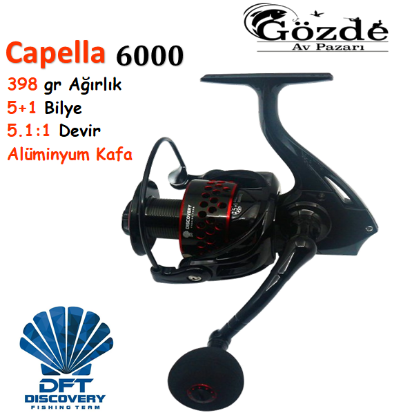 Discovery Capella 6000 5+1 Bilye Jigging Olta Makinesi  resmi