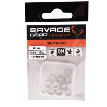 Savage gear Split Ring 20 Adet resmi