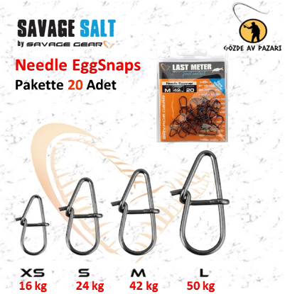 Savage Gear Needle Eggsnaps 20 Adet  resmi