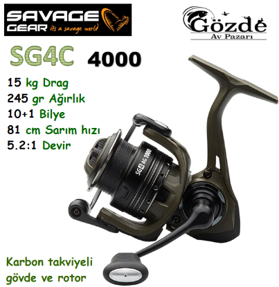 Savage Gear SGS6 4000 FD - Reel Fun Fishing