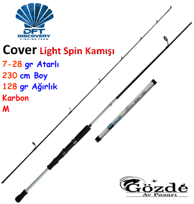 Discovery Cover 230 cm 7-28 gr Karbon Spin Kamışı resmi