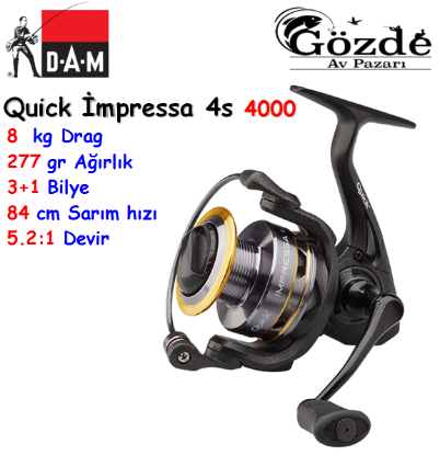 Dam Quick Impressa 4S  4000S FD 3+1 Bilye Makine   resmi
