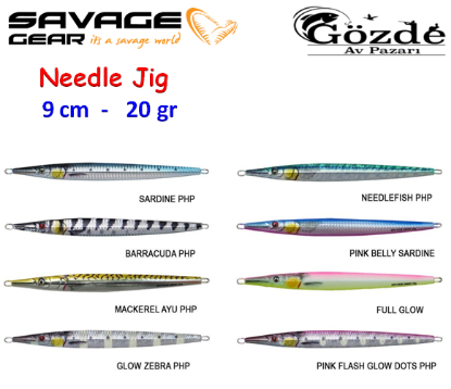 Savage gear 3D Needle Jig Suni Yem 20 gr  resmi