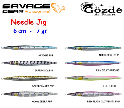 Savage gear 3D Needle Jig Suni Yem 7 gr  resmi
