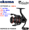 Okuma Ceymar HD 4000 A Matt Black 7+1 Bilye Makine  resmi