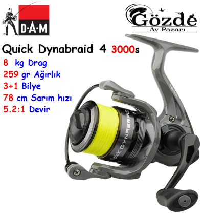 Dam Quick Dynabraid 4 3000S FD 3+1 Bilye Makine  resmi