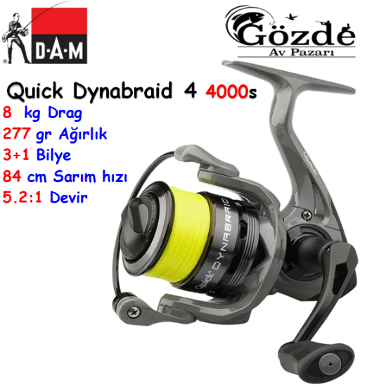Dam Quick Dynabraid 4 4000S FD 3+1 Bilye Makine  resmi