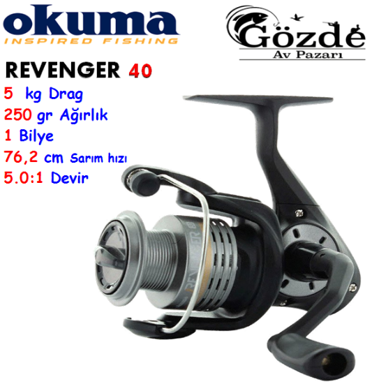Okuma Revenger RV-40 FD 1 Bilye Makine resmi