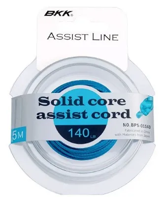 BKK Solid Core Assist Cord Assist İpi 50 Lb resmi