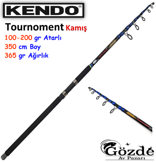 Kendo Tournament 3.50 mt 100-200 gr Teleskobik Kamış resmi