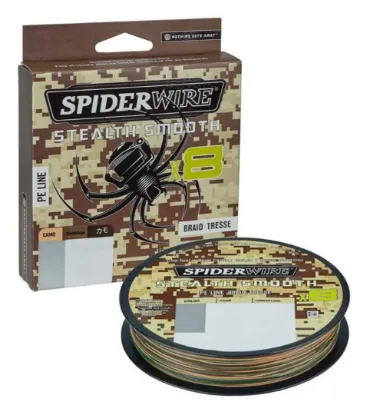 Spider Wire Stealth Smooth8 x8 Pe Braid 300m Camo Örgü İp resmi