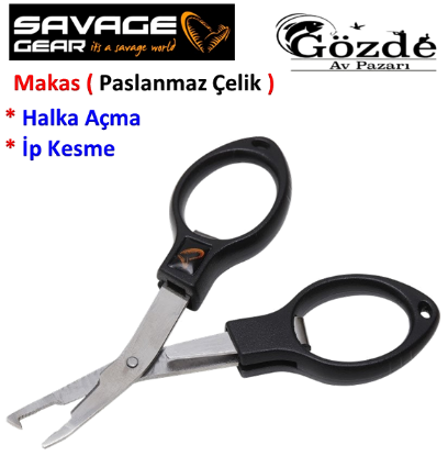 Savage Gear Magic Folding Scissors 9.5 cm resmi