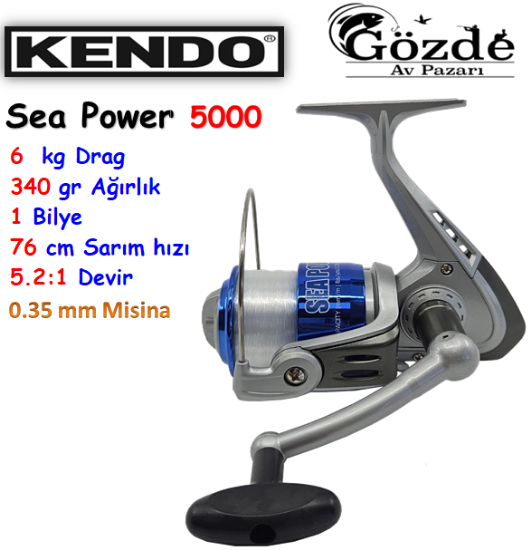 Kendo Sea Power 5000  1 Bilye Makine resmi