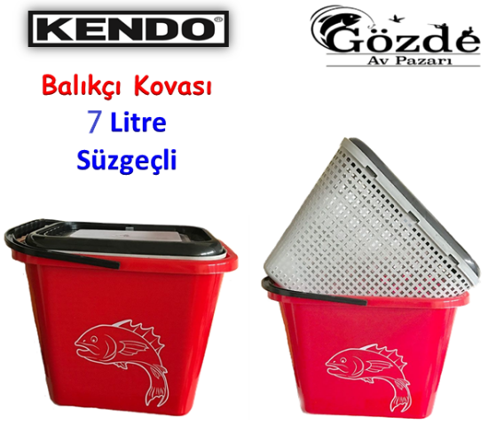 Kendo Balık Kovası  7 Litre  resmi