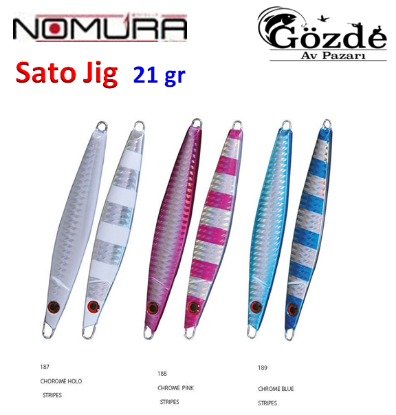 Nomura Sato 21 gr Jig  resmi