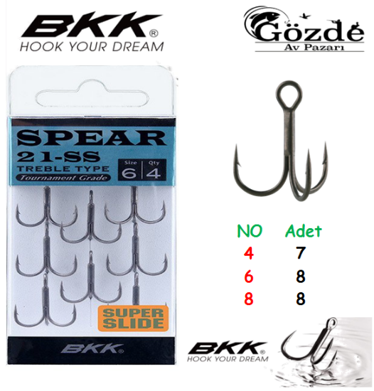 BKK Spear-21 SS Üçlü İğne  resmi