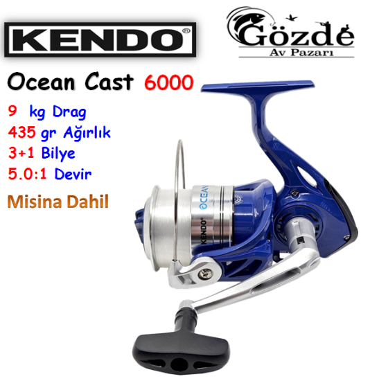 Kendo Oceancast 6000  3+1 Bilye Makine resmi