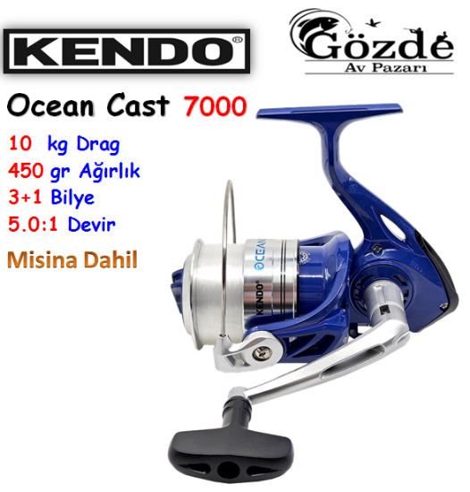 Kendo Oceancast 7000  3+1 Bilye Makine resmi