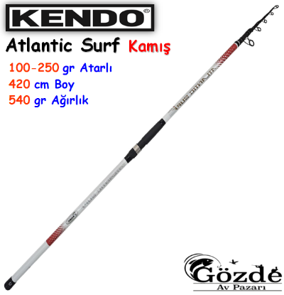 Kendo Atlantic Surf 420 cm 100-250 gr Teleskobik Kamış resmi