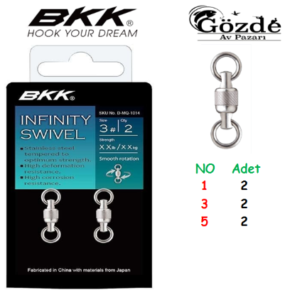 BKK Infinity Swivel Fırdöndü resmi