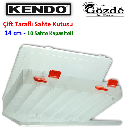 Kendo Çift Taraflı Suni Yem Kutusu 14 cm resmi