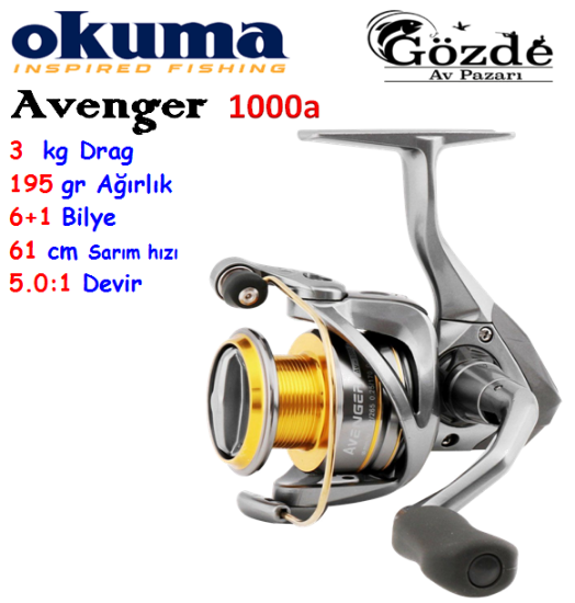 Okuma Avenger Av-1000a  6+1 Bilye Makine   resmi