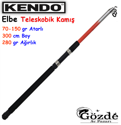 Kendo Elbe 3,00 cm 70-150 gr Teleskobik Kamış resmi