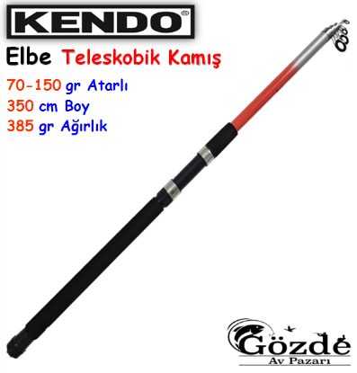 Kendo Elbe 3,50 cm 70-150 gr Teleskobik Kamış  resmi