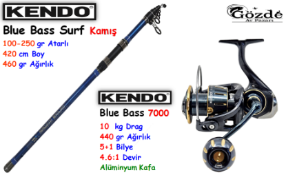 Kendo Surf Casting Pro Set resmi