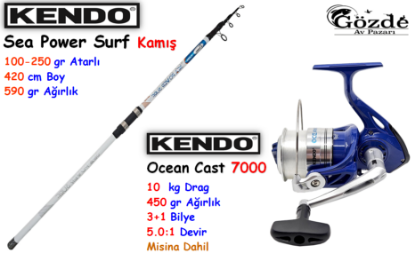 Kendo Surf Cast ve Genel Kullanım Set  resmi