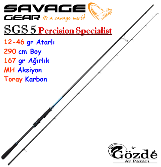 Savage Gear SGS5 Precision Lure  2.90 Mt  12-46 gr Kamış  resmi