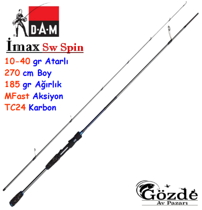 Dam İmax Sw Spin  2.70 m 10-40 gr  Spin Kamışı  resmi