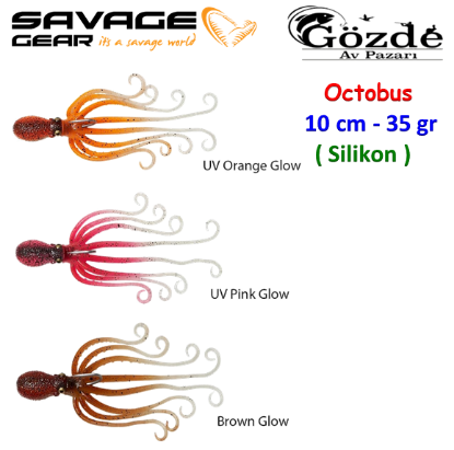 Savage gear Octobus 35g 10cm Suni Yem resmi