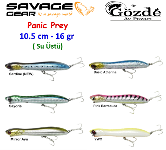 Savage gear Panıc Prey 105 V2 16 gr F Suni Yem resmi