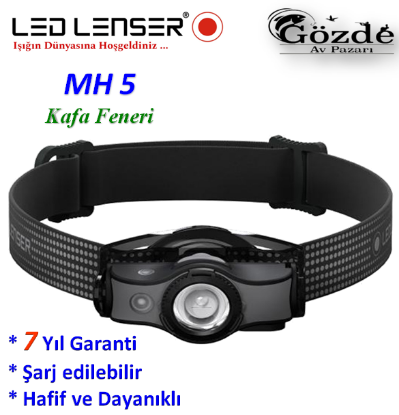 Led Lenser MH5 Kafa Feneri ( Şarjlı ) resmi