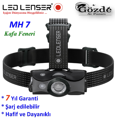 Led Lenser MH7 Kafa Feneri ( Şarjlı ) resmi