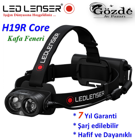 Led Lenser H19R Core Kafa Feneri  ( Şarjlı ) resmi