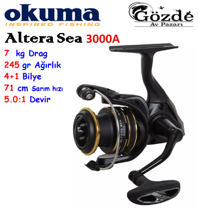 Okuma Altera Sea ATES-3000A 4+1 Bilye Makine resmi