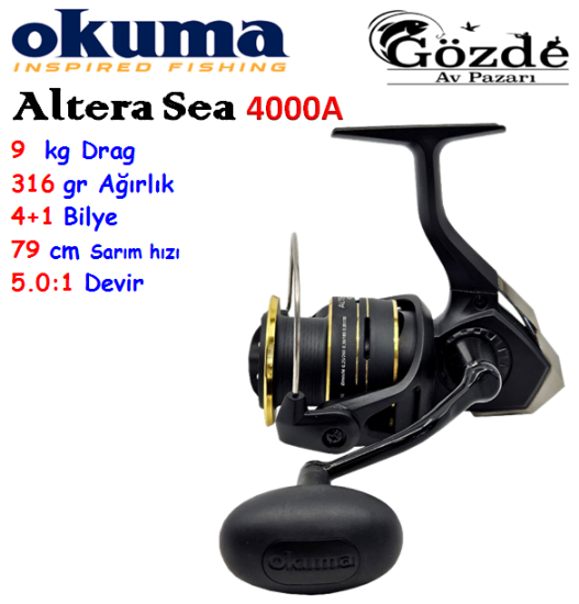 Okuma Altera Sea ATES-4000A 4+1 Bilye Makine resmi