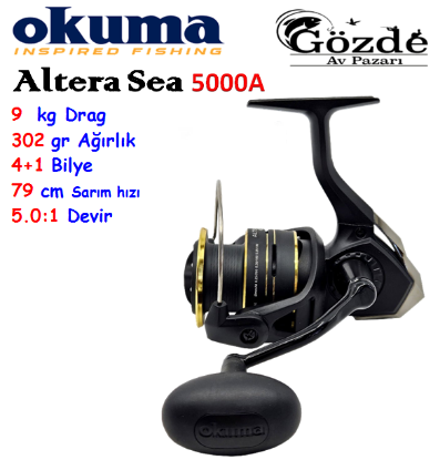 Okuma Altera Sea ATES-5000A 4+1 Bilye Makine resmi