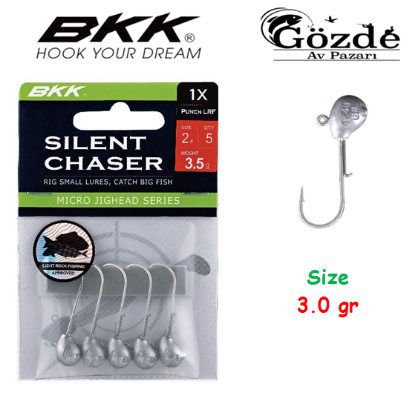 BKK Silent Chaser-Punch LRF Jighead 3 gr resmi