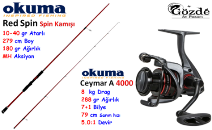 Okuma Pro Spin Seti  resmi