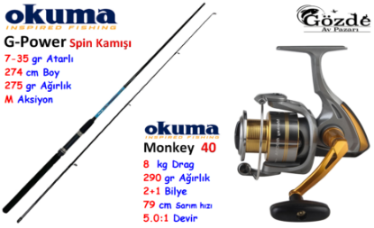 Okuma Eko Spin Seti   resmi