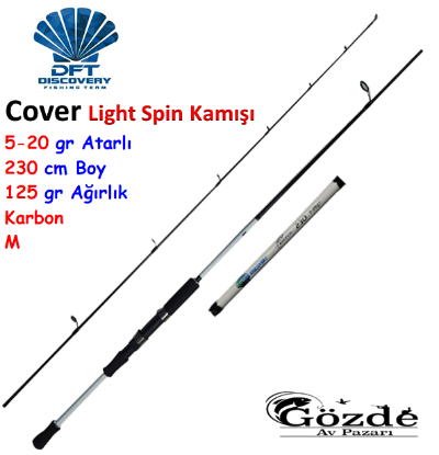 Discovery Cover 230 cm 5-20 gr Karbon Light Spin Kamışı resmi