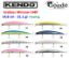 Kendo SeaBass Minnow 148F - 21.1 gr Floating Sahte Balık resmi