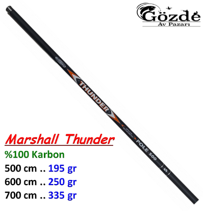 Marshall Thunder %100 Karbon  5 mt  resmi