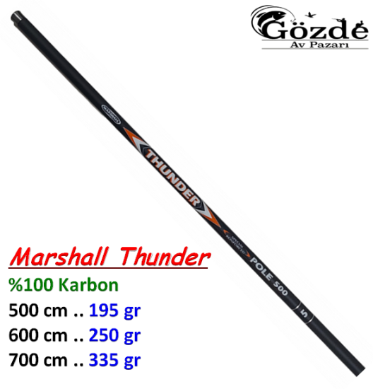 Marshall Thunder %100 Karbon  5 mt  resmi