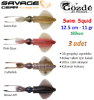 Savage gear Swim Squid 12.5 cm 11 gr 3 Adet Silikon Yem resmi
